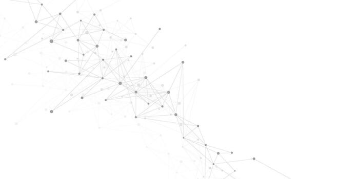 resumen digital puntos y líneas antecedentes. minimalista grande datos visualización y red conexión. diseño para Ciencias y tecnología vector