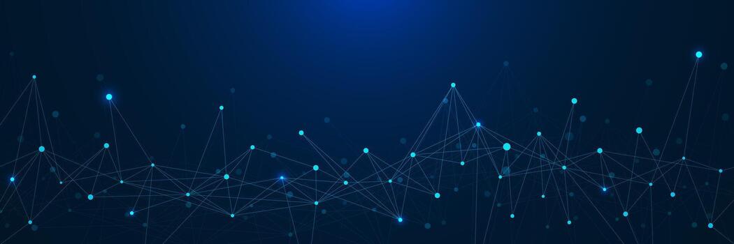 futurista plexo diseño para global red conexión y grande datos visualización. digital comunicación, Ciencias y tecnología antecedentes vector