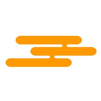 sencillo resumen oriental nube o ola modelo elemento vector