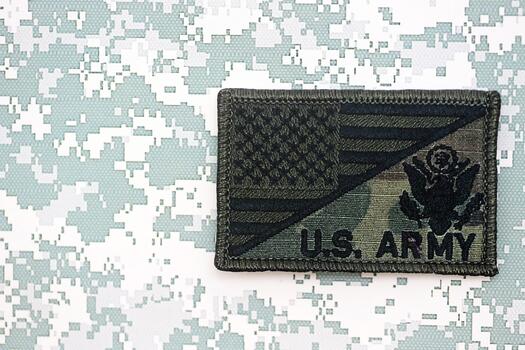 Kyiv, Ucrania - octubre 7, 2025 tu s Ejército parche en píxel tela foto