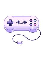 glitter effekt animering av lutning skuggad teckning av en spel kontrollant video