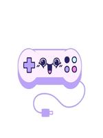 stretching upp animering av tecknad serie av en spel kontrollant video