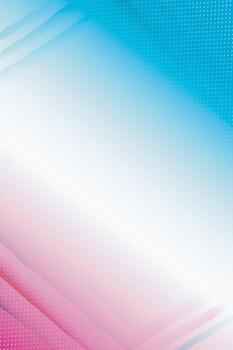 Gradient blue and pink background with geometry shape or soft backdrop wallpaper for flyer banner presentation vector