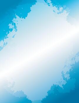 Gradient blue brushes background with geometry shape or soft backdrop wallpaper for flyer banner presentation vector