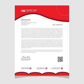 Business Website Template with Icons and Navigation Elements vector