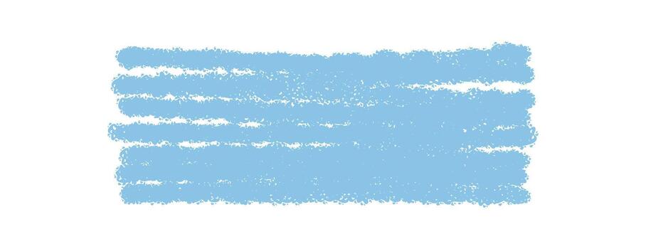 Blue crayon scribble rectangle frame with pastel sketch style is the main subject. Text banner with bold stroke and underline effect forms a creative box background. Perfect as template for empty vector