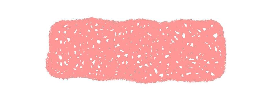 Pink crayon wavy scribble quote frame with pastel rectangle border in an organic sketch style. Hand drawn design stands out as a creative graphic background with a unique frame for quote or text. vector