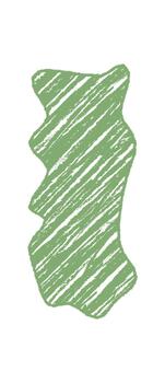 Organic chalk squiggle frame creates a unique template label with diagonal sketch texture. This rectangle banner brings a modern quote element and graphic background for professional layouts. vector