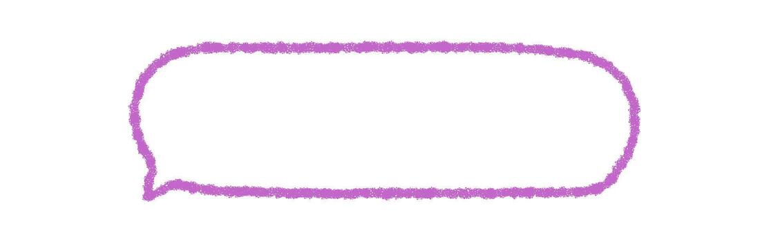 mano dibujado tiza habla globo contorno en un orgánico rectángulo forma. comentario caja y charla caja de texto con redondo borde estilo. moderno gráfico elemento con juguetón mirar, Perfecto para ninguna caja de texto o mensaje vector