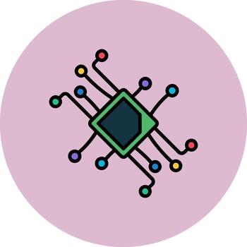 digital agudo hacer textura vector