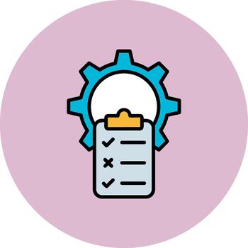 Project Status Light Grid Fragment vector