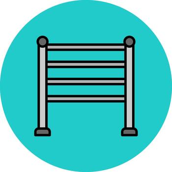 Playground Thin Outline Feature vector