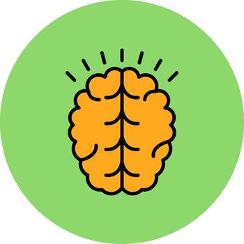 Brain Style Module vector