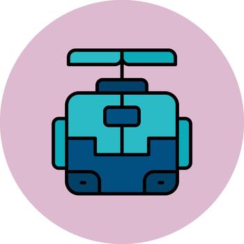 robot resumen modelo bloquear vector