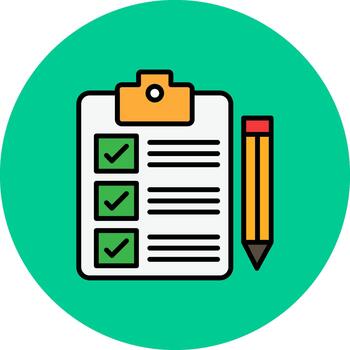 tarea Delgado línea modelo vector