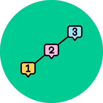 Timeline Clean Pattern Element vector