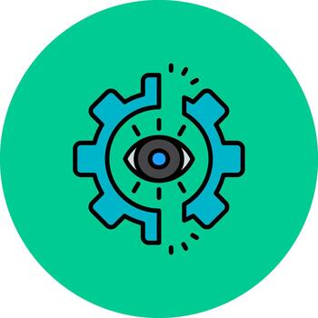 Vision Clean Pattern Element vector