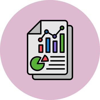 Statistics Report Clean Pattern Element vector