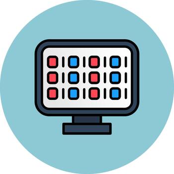 binario código suave sombra elemento vector