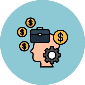 negocio inteligencia alta tecnología forma modelo vector