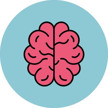 Brain Light Grid Fragment vector