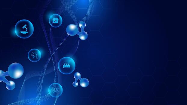 Abstract science technology illustration vector