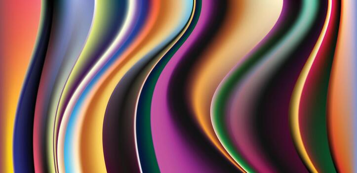 resumen y vistoso fluido degradado malla antecedentes modelo para moderno póster, bandera, o cubrir diseño. vector