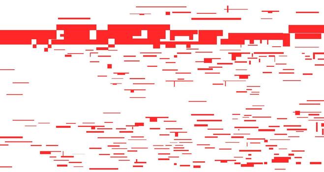 resumen digital falla modelo rojo y blanco datos corrupción antecedentes vector