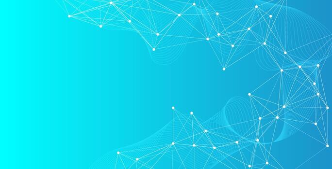 Abstract Network Connection Technology Background vector