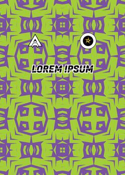 dinámica simétrico resumen modelo jersey con brillante colores vector