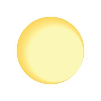 Yellow Circle Shape with Soft Gradient vector