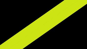 Dynamic abstract geometric shape transition featuring bright magenta color moving across a black background video