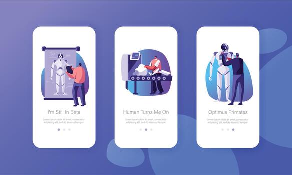 Robotics Hardware and Software Science Engineering vector