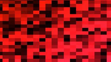 resumen rojo pixelado ruido antecedentes representando datos corrupción, señal interferencia, digital caos, y error visualización para tecnología temática diseños video