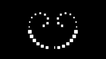 Twin dotted spirals form a balanced visual motif that blends playful motion with a precise minimal style, creating an engaging and modern digital impression video