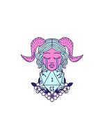 en starburst effekt animering av karaktär med naturlig ett d20 tärningar rulla video