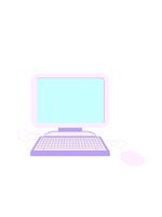 dobberen beweging animatie van vlak kleur illustratie van een computer fout video