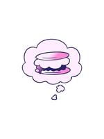 prålig försäljning animering av smore tecknad serie med trodde bubbla i slät lutning stil video