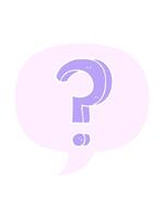 shivering motion animation of question mark with speech bubble in retro style video