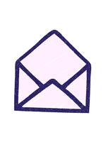 jiggle e pausa animazione di Aperto Busta gesso disegno video