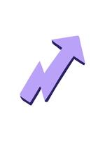 delning effekt animering av hand dragen element av en pekande pil video