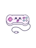 splitting effect animation of Game Controller Chalk Drawing video