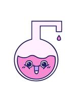 pixelize effect animation of quirky cartoon of a science experiment video