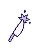 ändring Färg animering av skarp kniv video