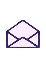 peso e pausa animazione di vuoto Busta gesso disegno video