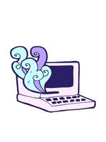 bob en pauze animatie van tekenfilm van een computer video