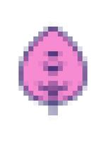 pixelisera effekt animering av enkel blad design element video