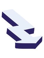 ändring Färg animering av tecknad serie element av pekande pil video