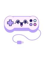 bobbande rörelse animering av tecknad serie av en spel kontrollant video