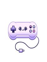 stretching upp animering av lutning skuggad teckning av en spel kontrollant video